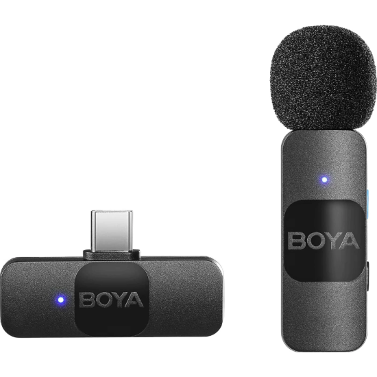 BOYA BY-V10 Wireless Lapel Microphone System
