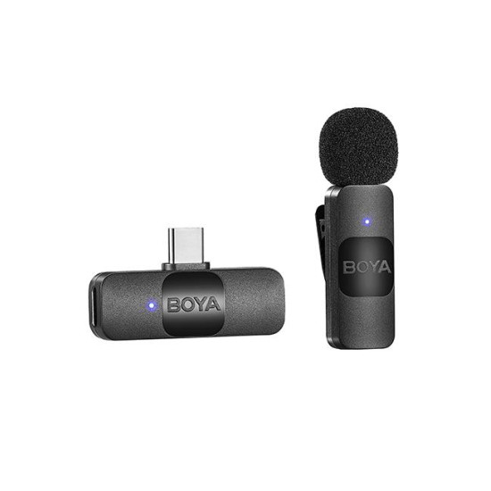 BOYA BY-V10 Wireless Lapel Microphone System
