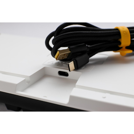 Mechanical Keyboard Ducky One 3 Classic TKL Hotswap Cherry MX Silver, RGB, PBT Keycaps