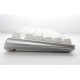 Mechanical Keyboard Ducky One 3 Pure White TKL Hotswap Cherry MX Clear, RGB, PBT Keycaps