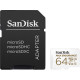Memory card SANDISK MAX Endurance SDXC UHS-I, SD Adapter, 64GB