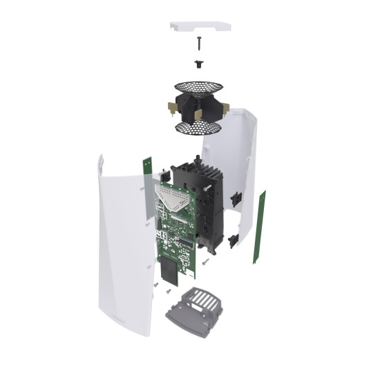 MikroTik, Tri-band (one 2.4 GHz & two 5 GHz) home access point with meshing technology