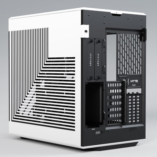 Case HYTE Y60 Tempered Glass, Mid-Tower, White and Black