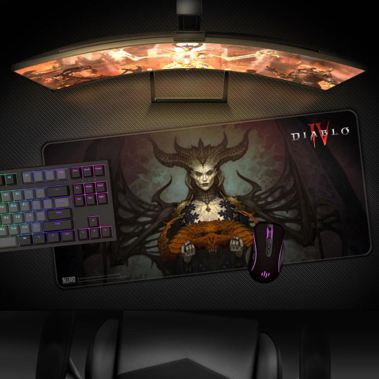 Gaming mousepad Diablo IV - Lilith, XL