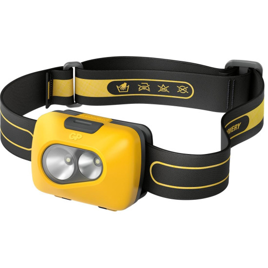 Headlamp / Lantern with light GP BATTERIES CH42 Entry level with 3 batteries AAA 110 lm