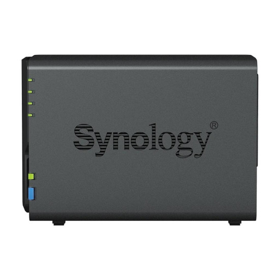 Мрежов сторидж Synology DS223, За 2 диска, 2GB, Гигабит, USB3.2