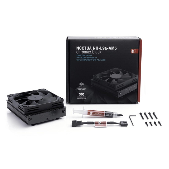 CPU Cooler Noctua NH-L9A Chromax.black for AMD/AM5