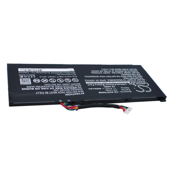 Батерия  за лаптоп Acer Aspire Nitro V15 VN7-571G VN7-572G VN7-591G VN7-592G i V17 VN7-791G VN7-792G AC14A8L, 11.4V, 4600mAh CAMERON SINO