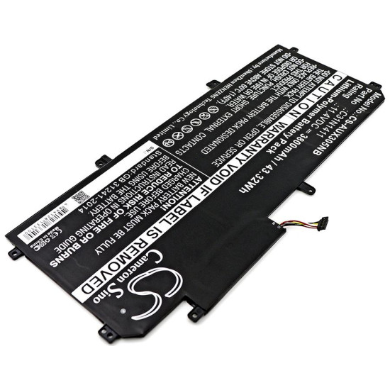 Laptop Battery C31N1411 for Asus ZenBook UX305C UX305CA UX305F UX305FA  11,4V 3800mAh   CAMERON SINO