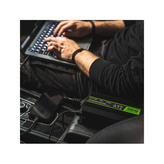 Inverter GREEN CELL  PRO 12V  150W/300W Modified Sine Wave