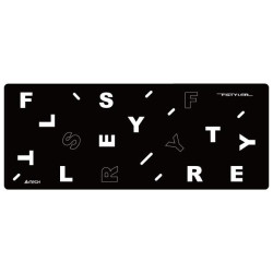 Mouse pad A4tech FP75 FSTyler, Black