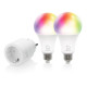 Starter kit DELTACO SMART HOME smart plug and 2x RGB LED lights