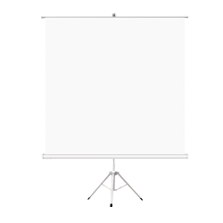 Tripod Projection Screen ESTILLO, 180 x 180, 1:1, White