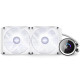 AIO Liquid Cooler NZXT Kraken 280 RGB White, LCD Display