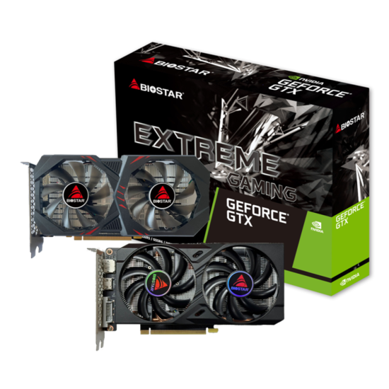 Graphic card BIOSTAR GeForce GTX 1660 TI, 6GB, GDDR6