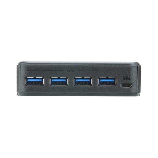 Превключвател ATEN US234, За 2 компютъра към 4 USB 3.2 Gen 1 устройства