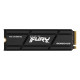 SSD Kingston Fury Renegade M.2-2280 PCIe 4.0 NVMe 1000GB, Heatsink