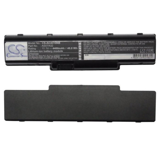 Батерия  за лаптоп CAMERON SINO, Acer Aspire 4310/4520/4710/4920/4930G AS07A41/ASO7A42, 11.1V, 4400mAh