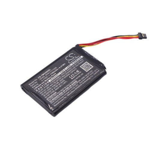 Camera Battery for GPS TomTom GO 5100 6100 5000 VFAD VF6P  3,7V 1100mAh LiIon Cameron Sino