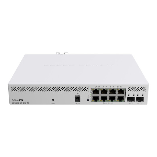 Switch 8 port Mikrotik CSS610-8P-2S+IN, 8 x Gigabit Ethernet ports, 2 x SFP