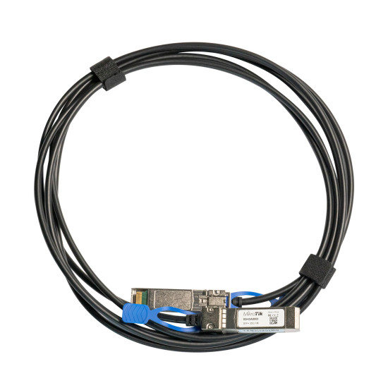 Direct attach cable MikroTik XS+DA0001, SFP 1G - SFP+ 10G, 1m