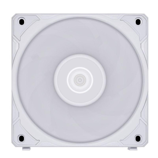 Комплект 3 броя Вентилатор Lian Li UNI P28 - 120mm, Бял