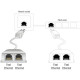 Delock RJ45 Port Doubler 1 x RJ45 plug to 2 x RJ45 jack (2 x Ethernet)