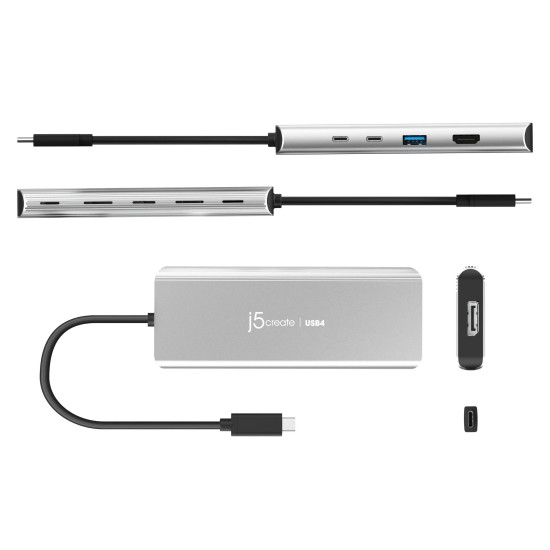 j5create USB4 Dual 4K Multi-Port Hub