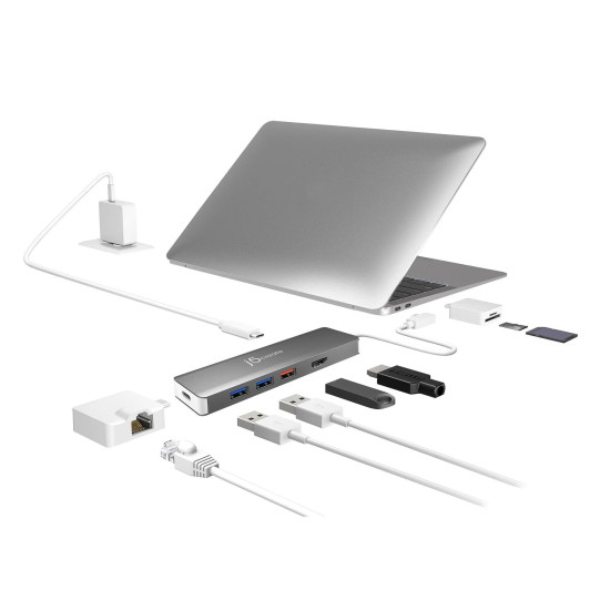 j5create USB-C Modular Multi-Adapter with 2 Kits
