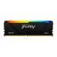 Memory Kingston FURY Beast Black RGB 32GB(2x16GB) DDR4 3200MHz CL16