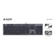Keyboard A4tech KV-300H, 2 х USB port