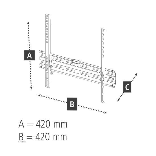 Hama TV Wall Bracket, 65