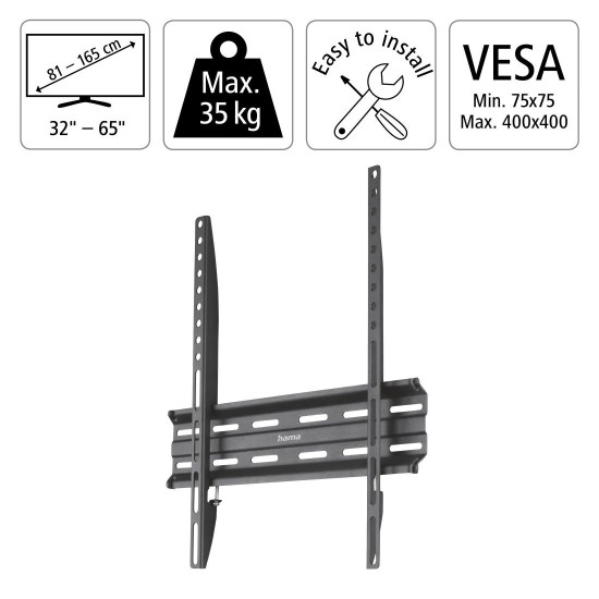 Hama TV Wall Bracket, 65