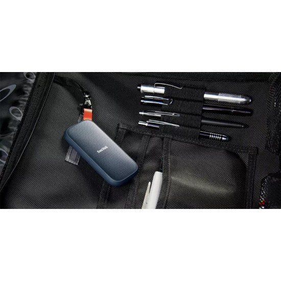 External SSD SanDisk Portable, 2TB, USB 3.2, Type-C, Black