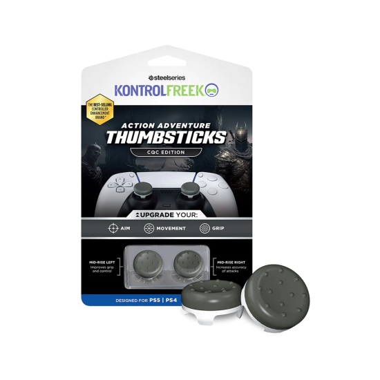 Аксесоар KontrolFreek Action Adventure Thumbsticks CQC Grey