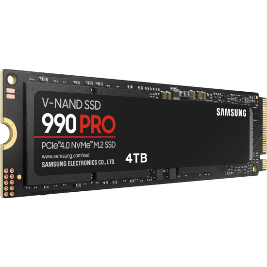 SSD SAMSUNG 990 PRO, 4TB, M.2 Type 2280, MZ-V9P4T0BW