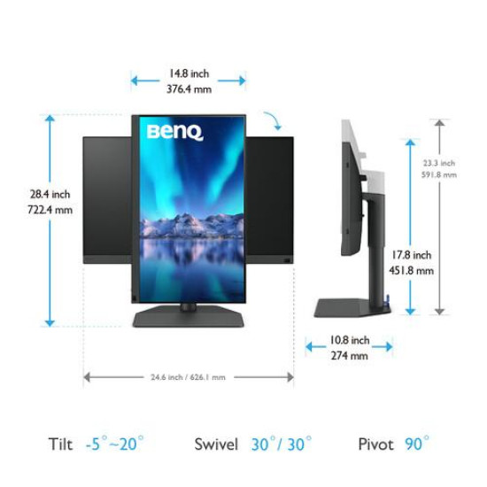 BenQ PhotoVue SW272Q 27