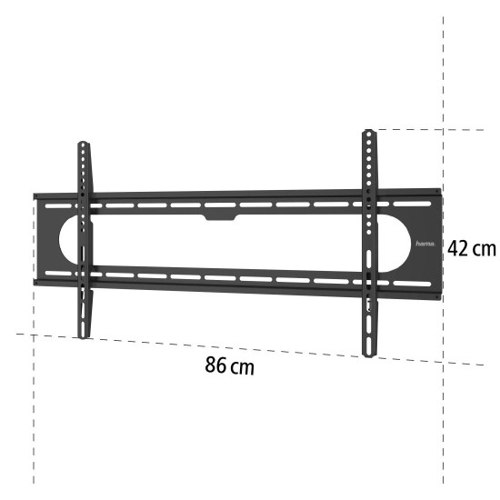 Hama Ultraslim FIX TV Wall Bracket, 90