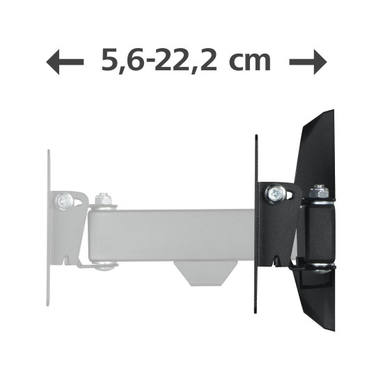 Стенна стойка за TV HAMA, Fullmotion,10-26