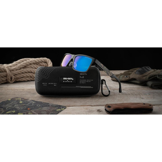 Комплект GUNNAR x Call of Duty UAV Edition - Onyx/Topo - Amber - Очила + калъф