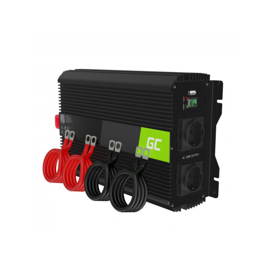 Inverter PRO 12/220 V  DC/AC 3000W/6000W  Modified sine wave GREEN CELL
