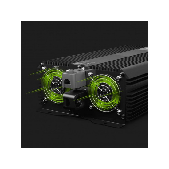 Inverter PRO 12/220 V  DC/AC 3000W/6000W  Modified sine wave GREEN CELL