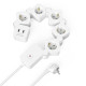Hama Power Strip, 5-Way, USB-A 12 W, 223190