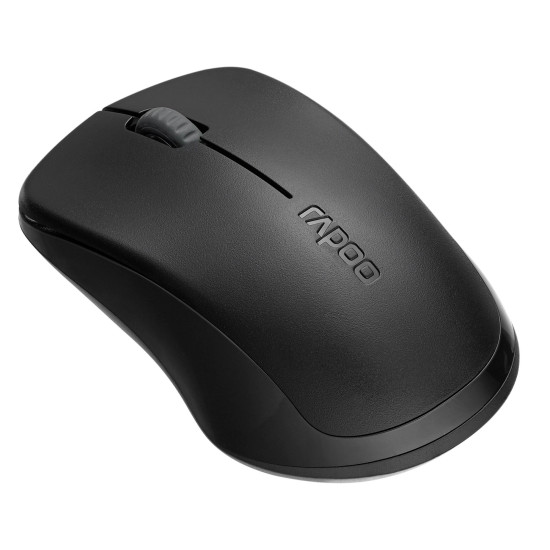 Wireless optical Mouse RAPOO 1680, Silent, 2.4GHz, Black
