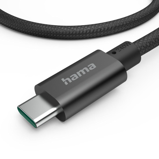 Hama USB-C - USB-C Charging Cable, 240W, USB 3.2 Gen1, 201702