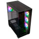 Case Kolink Unity Arena ARGB Showcase, Mid-Tower, Black