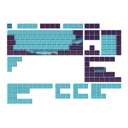 Keycaps Dark Project - Night Sky for ANSI & ISO Layout