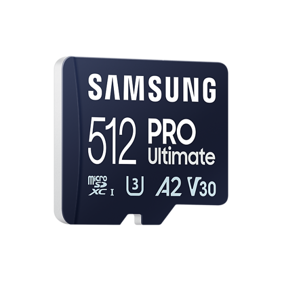 Memory card Samsung PRO Ultimate microSD Card (2023), 512GB, Adapter