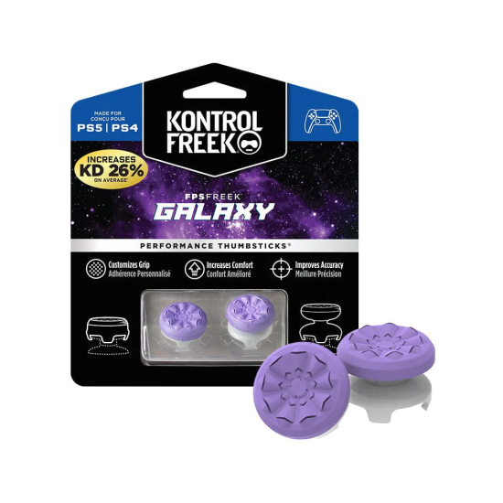 KontrolFreek Performance Thumbsticks FPS Freak Galaxy Purple