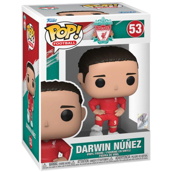 Funko Pop! Football: Liverpool FC - Darwin Nunez #53